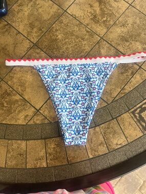 BIKINX Swimsuit Cheeky/Thong, Micro Bikini Ditsy Floral, high cut, size XL NIB